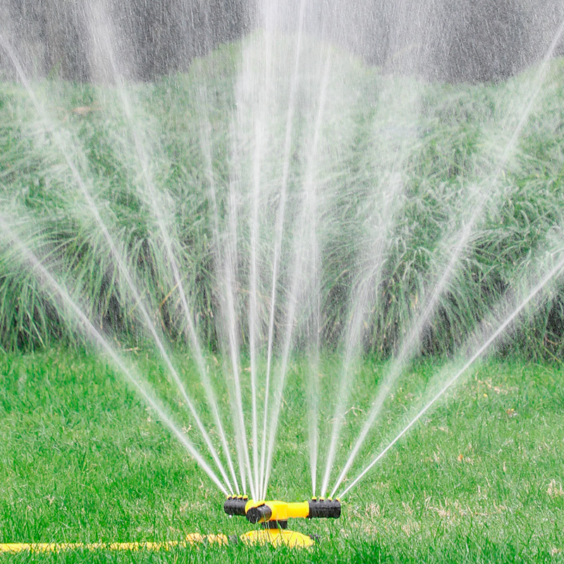 JOY Factory's best-selling 360 degree automatic rotating trident sprinkler head irrigation rotating sprinkler series sprinkler