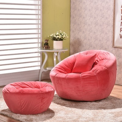 Fashion lazy person pumpkin sofa living room leisure recliner cartoon bedroom balcony single small sofa