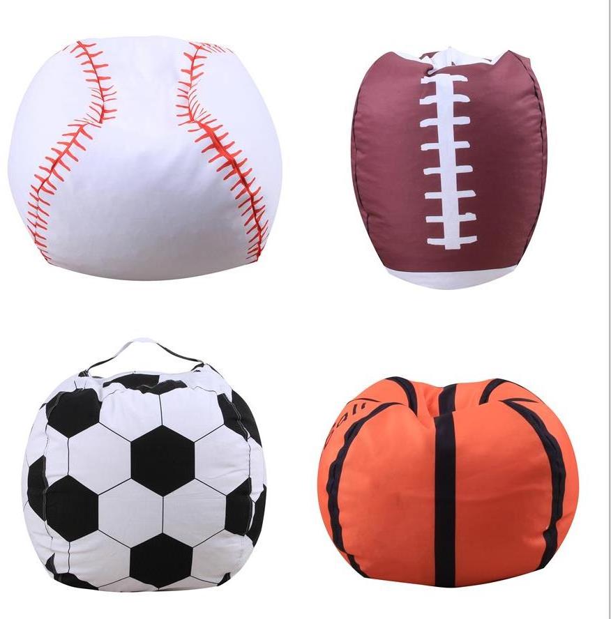 2023 creative new plush toy ball storage bag children's storage beanbag home products manufacturers wholesale