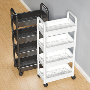 PP Plastic Multilayer Save Space Crack Shelf Removable Storage Rack Kitchen Organizer Storage Holders & racks