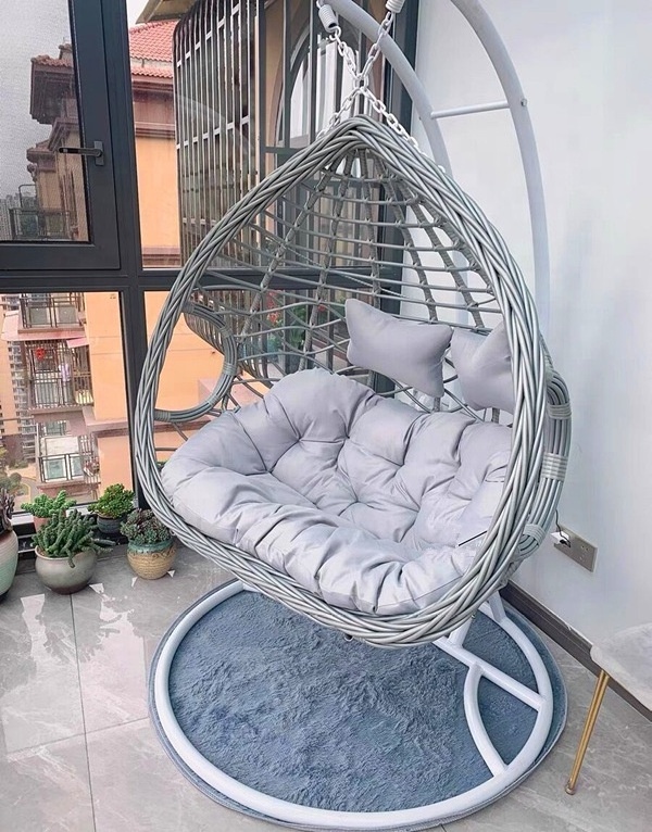 JOY Hot new light luxury double hammock rattan chair indoor household hammock balcony rocking chair