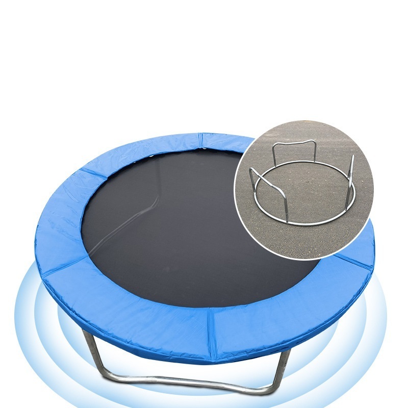 Indoor and outdoor bouncing metal steel Trampolines for children's large amusement equipment with protective nets bouncing beds