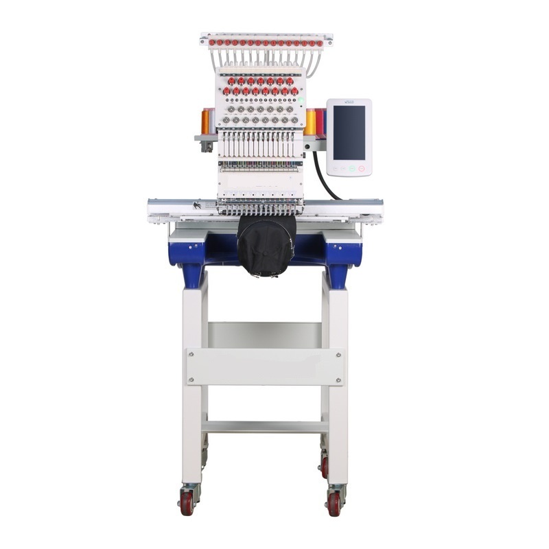 JOY single head fully automatic computer embroidery machine hat and clothing small household embroidery machine