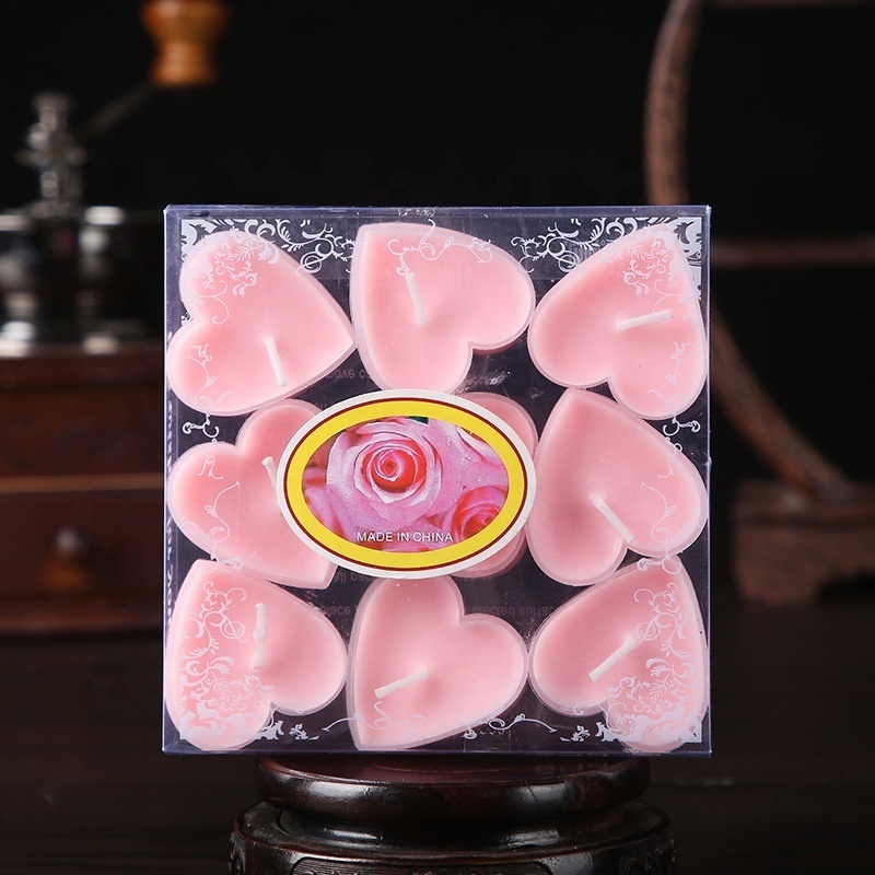 Professional manufacturers wholesale love handmade paraffin candles for birthday parties wedding styling Christmas Halloween