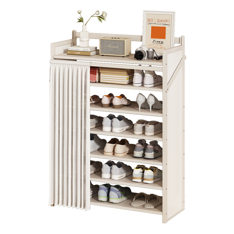 JOY low price foldable shoe racks minimalist shoe cabinet dust proof storage racks shoe cabinet for home