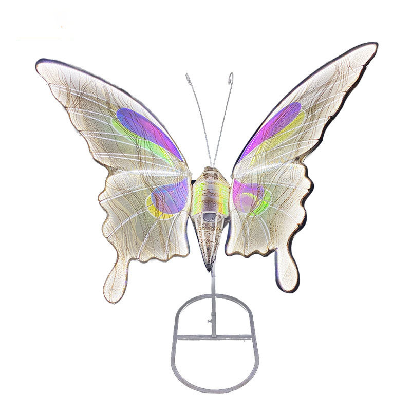 2024 Custom Luminous Dynamic Butterfly Pendant Wedding Decoration Ceiling T Table Road Guide Intelligent LED Luminous Butterfly