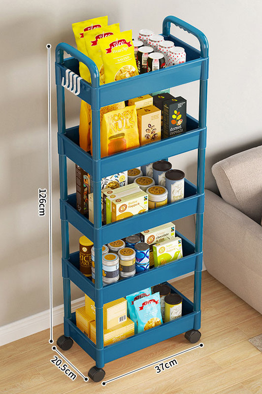 PP Plastic Multilayer Save Space Crack Shelf Removable Storage Rack Kitchen Organizer Storage Holders & racks