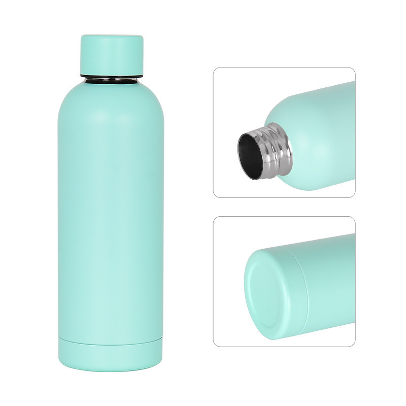 2024 Outdoor Sports Water Cup Double Layer Insulation Cup Stainless Steel Vacuum Customized Insulation Bottle