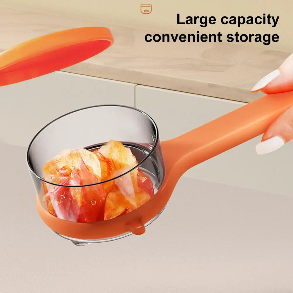 Vegetable Peeler With Container Potato Peeler Carrot Apples Shredders Kitchen Fruits Peeler Stainless Steel Slicer Paring Knife