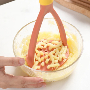 Kitchen PP Pressed Potato Masher Ricer Puree Juice Maker Potato Pusher Smooth Mashed Potatoes Crusher Fruit Tools Supplies