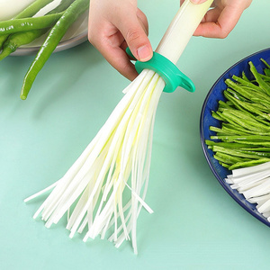 New Green Onion Easy Slicer Shredder Plum Blossom Cut Green Onion Wire Drawing Kitchen Superfine Vegetable Shredder