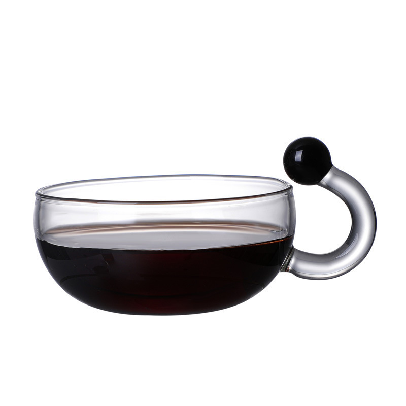 600ml HOT SALES hand made heat resistant borosilicate glass teapot glass tea set glass pot