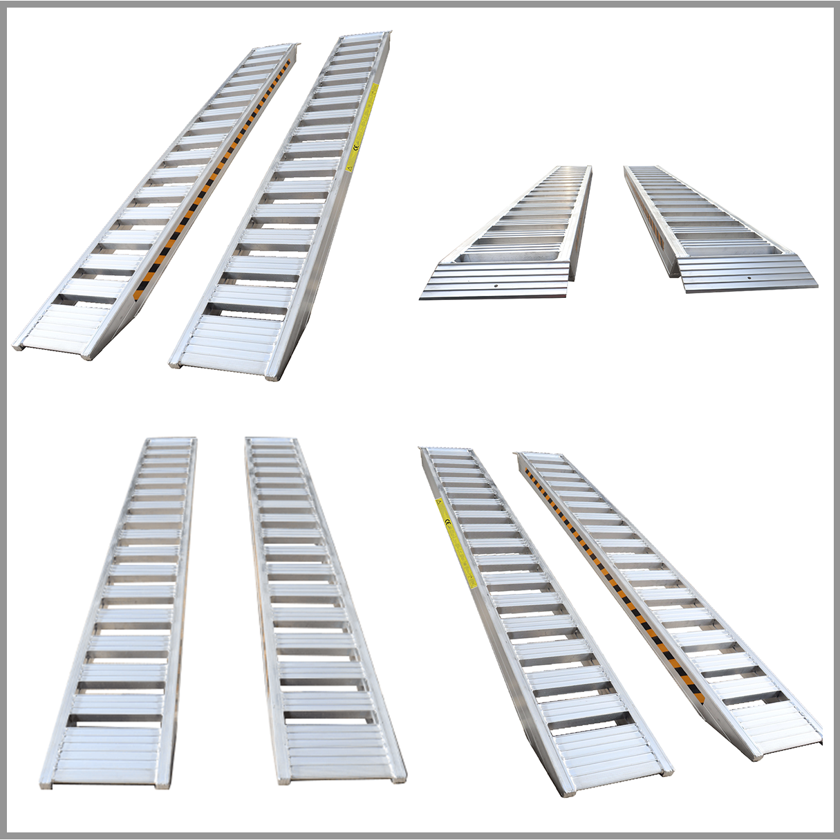 4.8 meter 5 ton DXP aluminum truck ramps  Lorry trailer ramps aluminum