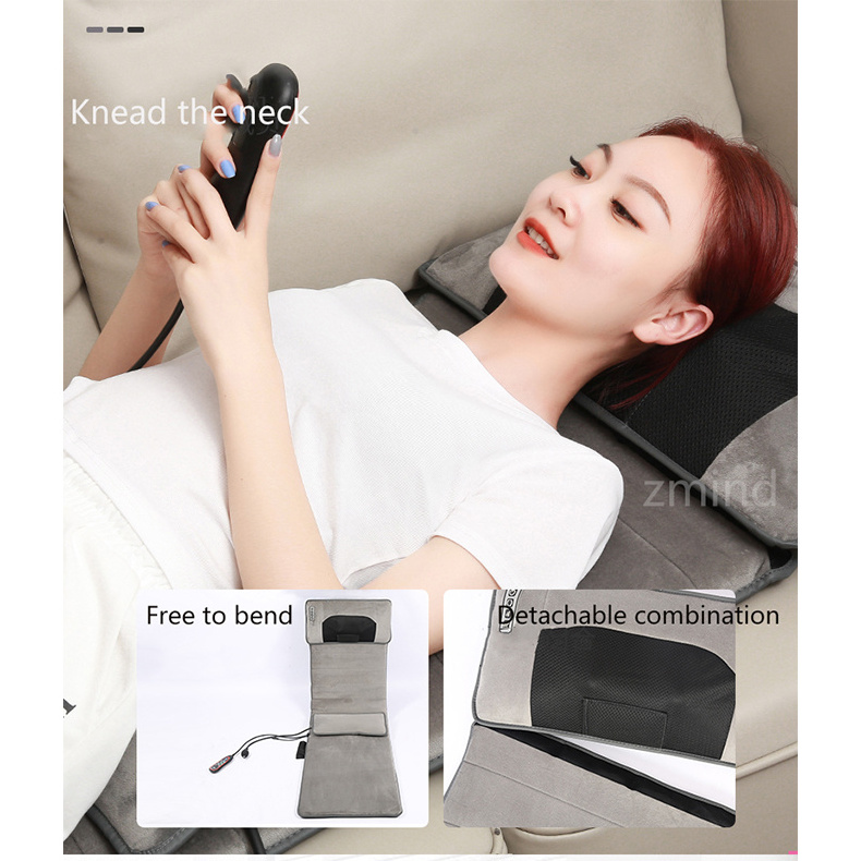 massage bed mattress vibration electric heating massage cushion mattress vibration adjustable mattress with massage cushion