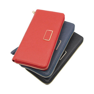 Wireless Charging Women wallet Coin Purse Portable Pu Leather Men Smart Power Bank Wallet