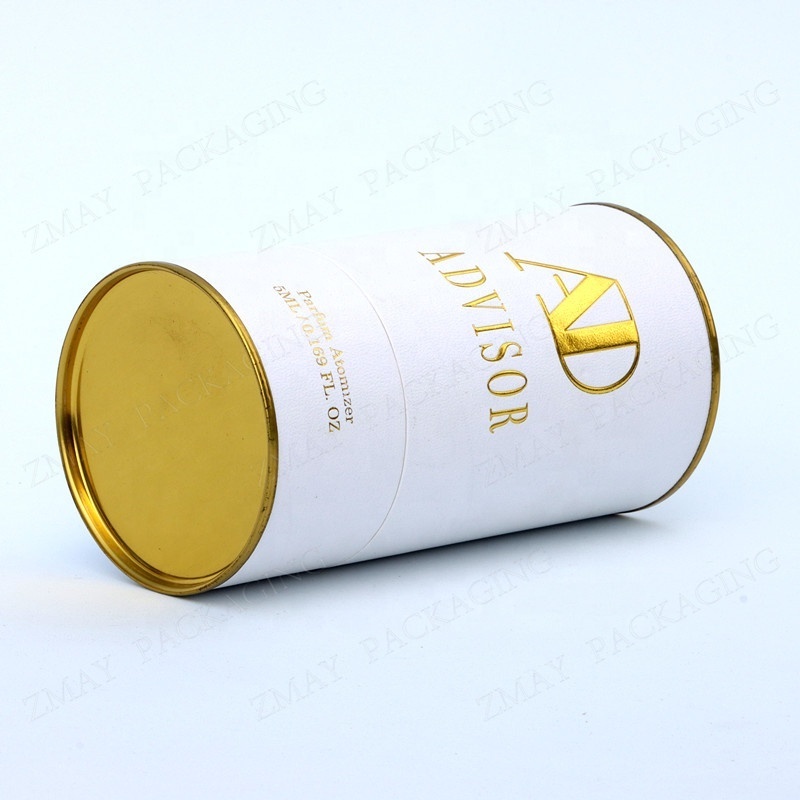 eco friendly skincare packaging tube paper tube cosmetic bottle packaging cardboard round boxes