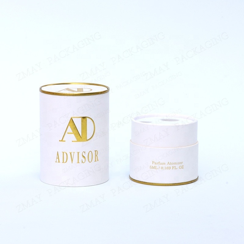 eco friendly skincare packaging tube paper tube cosmetic bottle packaging cardboard round boxes