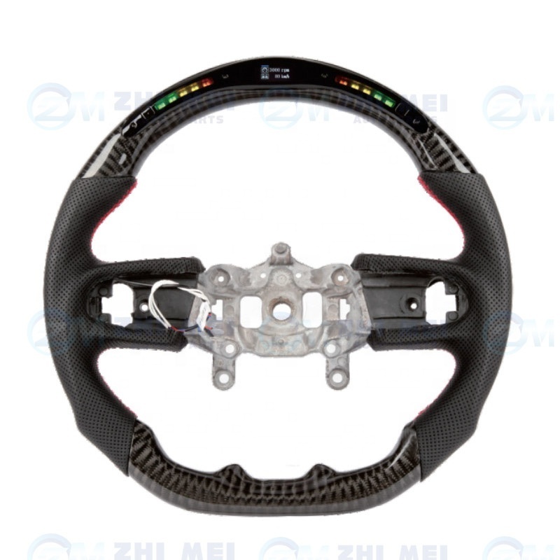 For JEEPWRANGLER Modified Sport  Thong Carbon Fiber  Performance Leather steering wheel Auto M  Steering Wheel