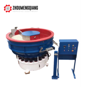 Automatic Deburring Vibratory Machine Vibratory Tumbler Polishing Machine With Separator Vibration Polishing Machine