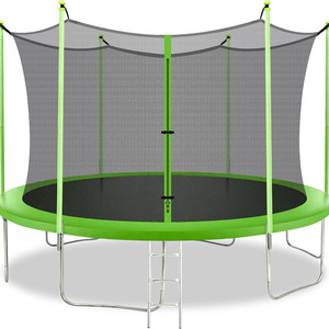 8FT 10FT 12FT 14FT PVC Spring Cover Padding Enclosure Net Protective Outdoor Fitness Exercise Jumping Trampoline