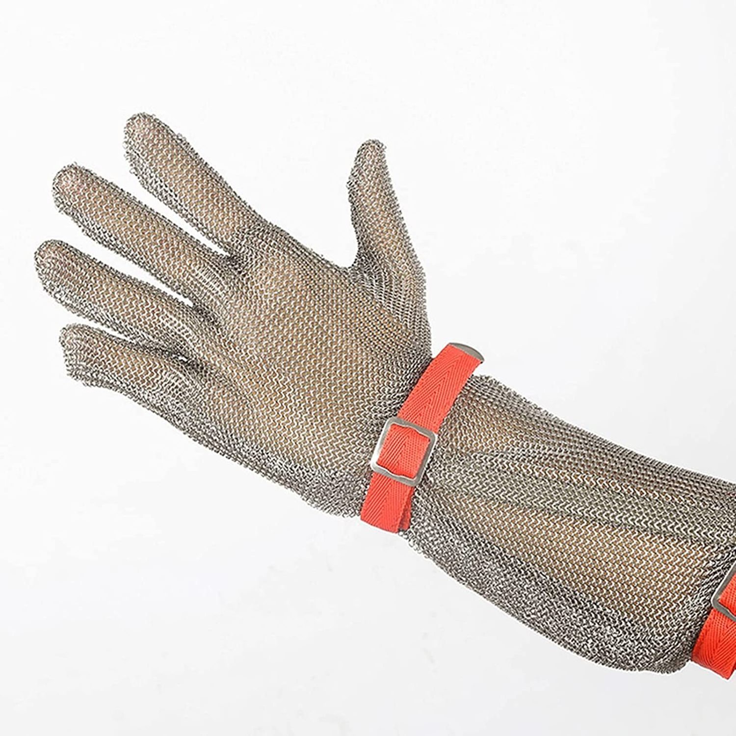 Anti Cut Stainless Steel Ring Gloves for Cutting Meat Safety Gloves Anti-cut Butcher Gloves Stainless Steel