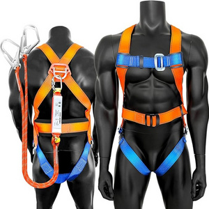 Fall Protection Roofing Harness Full Body Safety Harness Belt Men For Construction Safety Harness For Work At Height