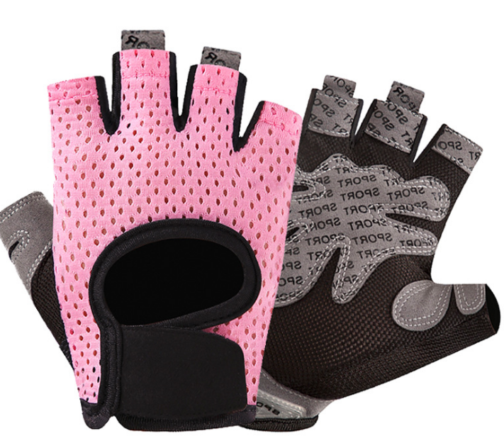 New Ventilated Weight Lifting Gloves with Built-In Wrist Wraps, Full Palm Protection & Extra Grip. Great for Pull Ups