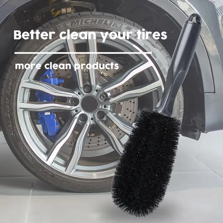 New Style Wheel Tires Cleaning Brush Car Detailing  Nylon  Clean Accessories Tire Brush car cleaning brush