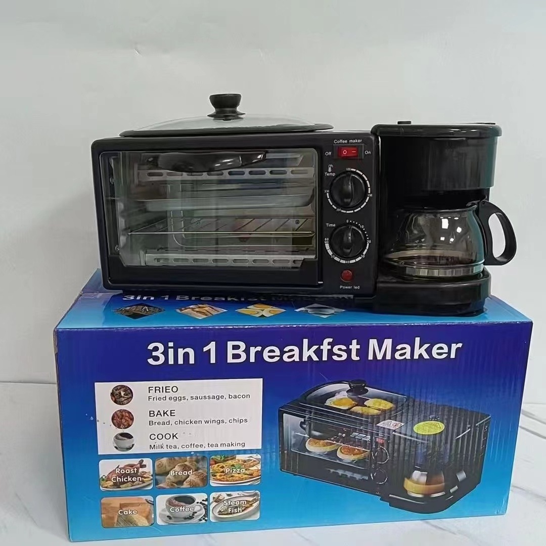 Hot sales Multi-function Machine 3-in-1 Coffee Microwave Oven 3 In 1 Breakfast Makers