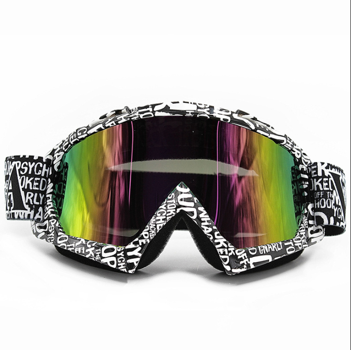 Winter Ski Mask Goggles  Anti-uv Anti-fog Snowboard Snow Goggles Outdoor Motorcycle Windproof Glasses Cycling Glasses