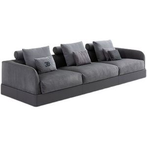 Modern leather designs gray linen fabric Italian sofa Outdoor furniture patio set garden sofa living room black velvet sofa set