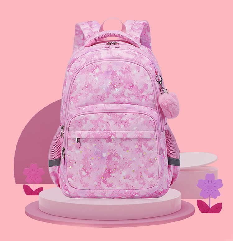 wholesale kids backpack custom logo waterproof beautiful backpack school bag For girls Children