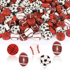 Custom Erasers stationery Sports Ball Mini Erasers Sports Football children's Erasers for Kids