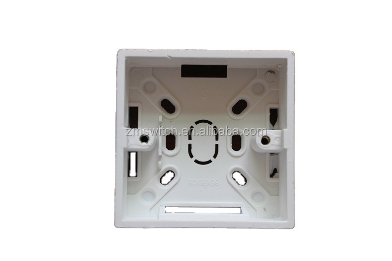 86 type plastic surface switch socket box