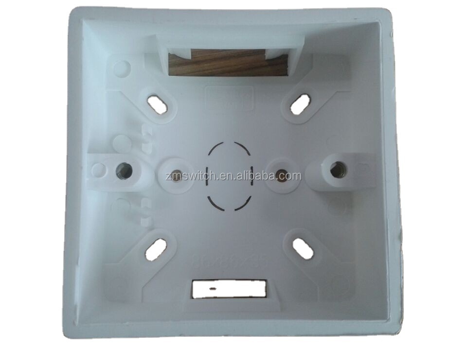 86 type plastic surface switch socket box