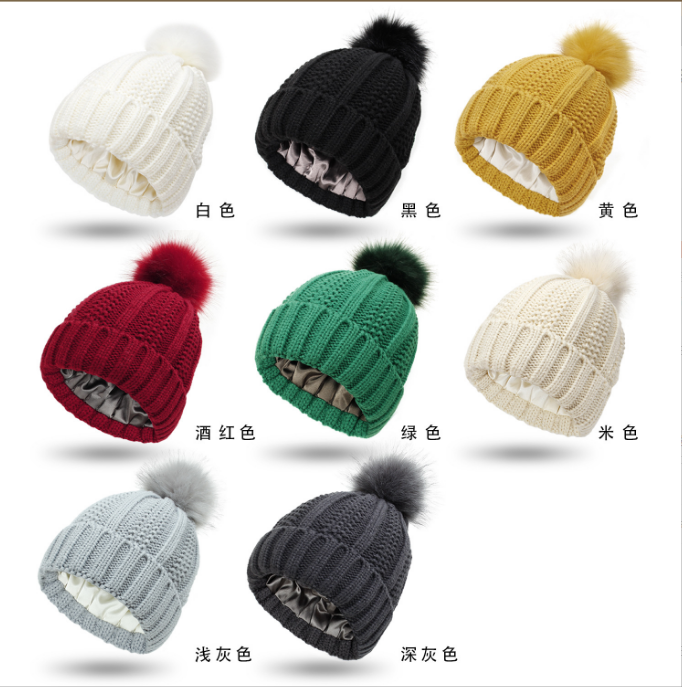 fashion women winter hats soft braided women knitted hat pom pom beanie hats wholesale for girls