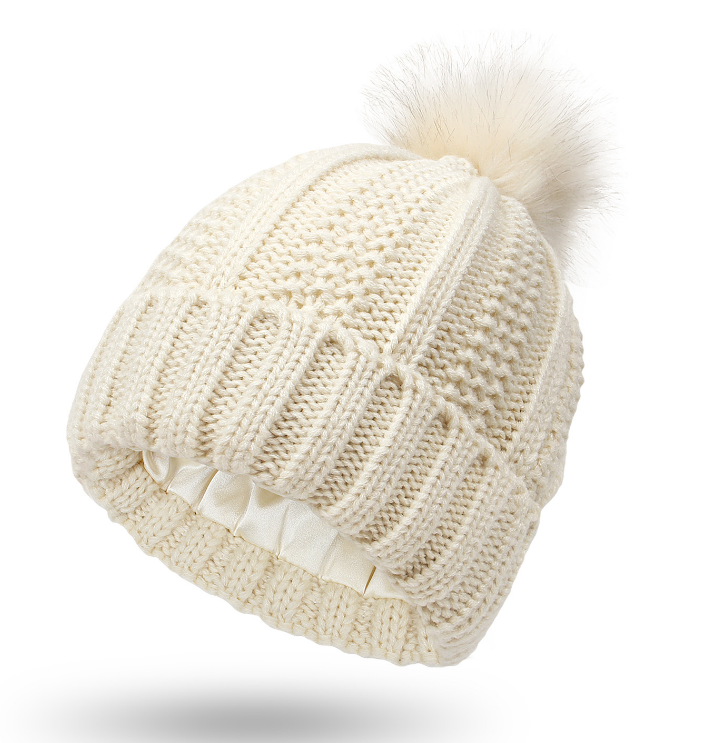 fashion women winter hats soft braided women knitted hat pom pom beanie hats wholesale for girls