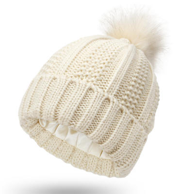 fashion women winter hats soft braided women knitted hat pom pom beanie hats wholesale for girls