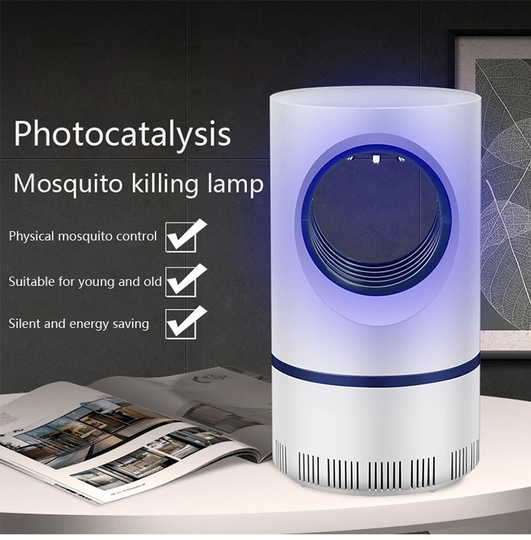 The rechargeable mosquito killer that captures mosquitoes by physical traps uses ultraviolet rays to efficiently kill