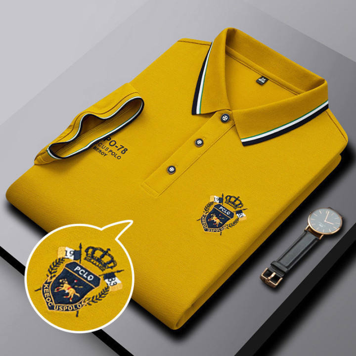 Custom Design High Quality Plain outdoor Sports Smart Embroidered Logo uniform 100% polyester cotton Mens Golf Lapel Polo shirt