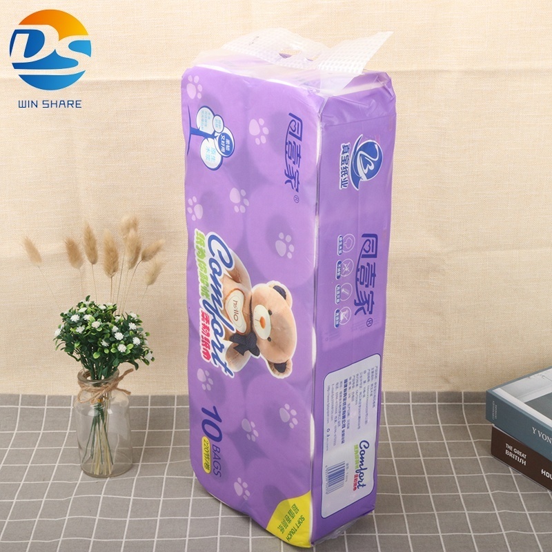 Flower Printed Toilet Paper Oem Factory Toilet Paper Soft 3 ply High Quality Tissue Toilet Paper Making