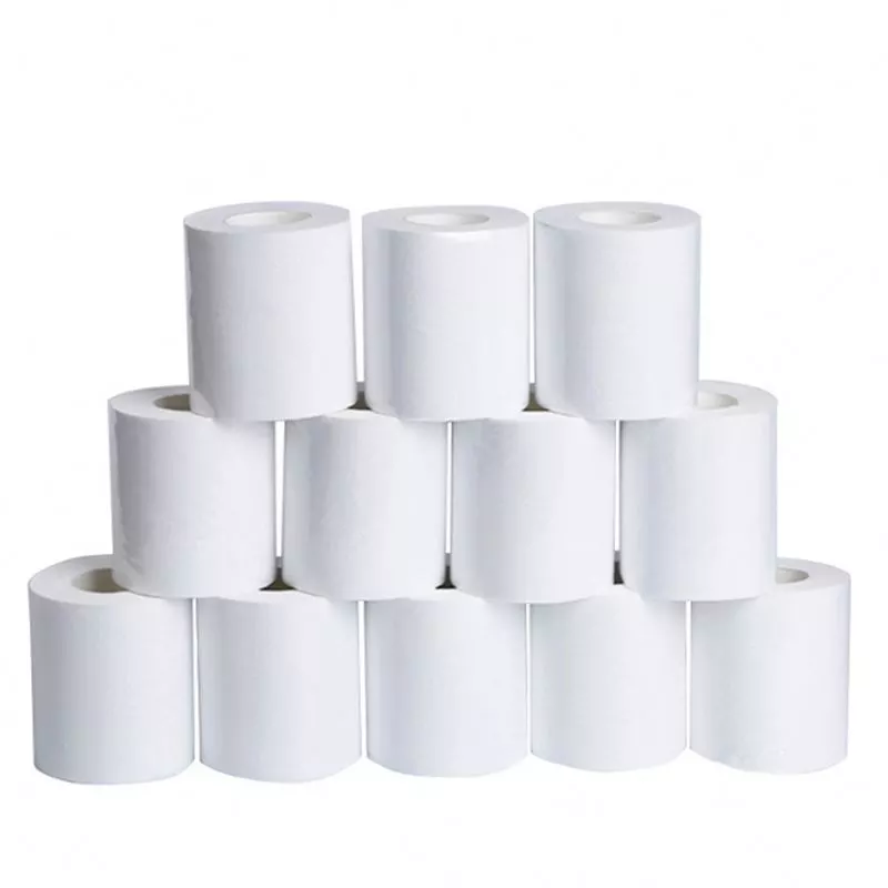 Fast delivery High Quality Toilet Friendly Comfortable 2/3 Ply Black White Color Soft Jumbo Roll Toilet Paper Tissue