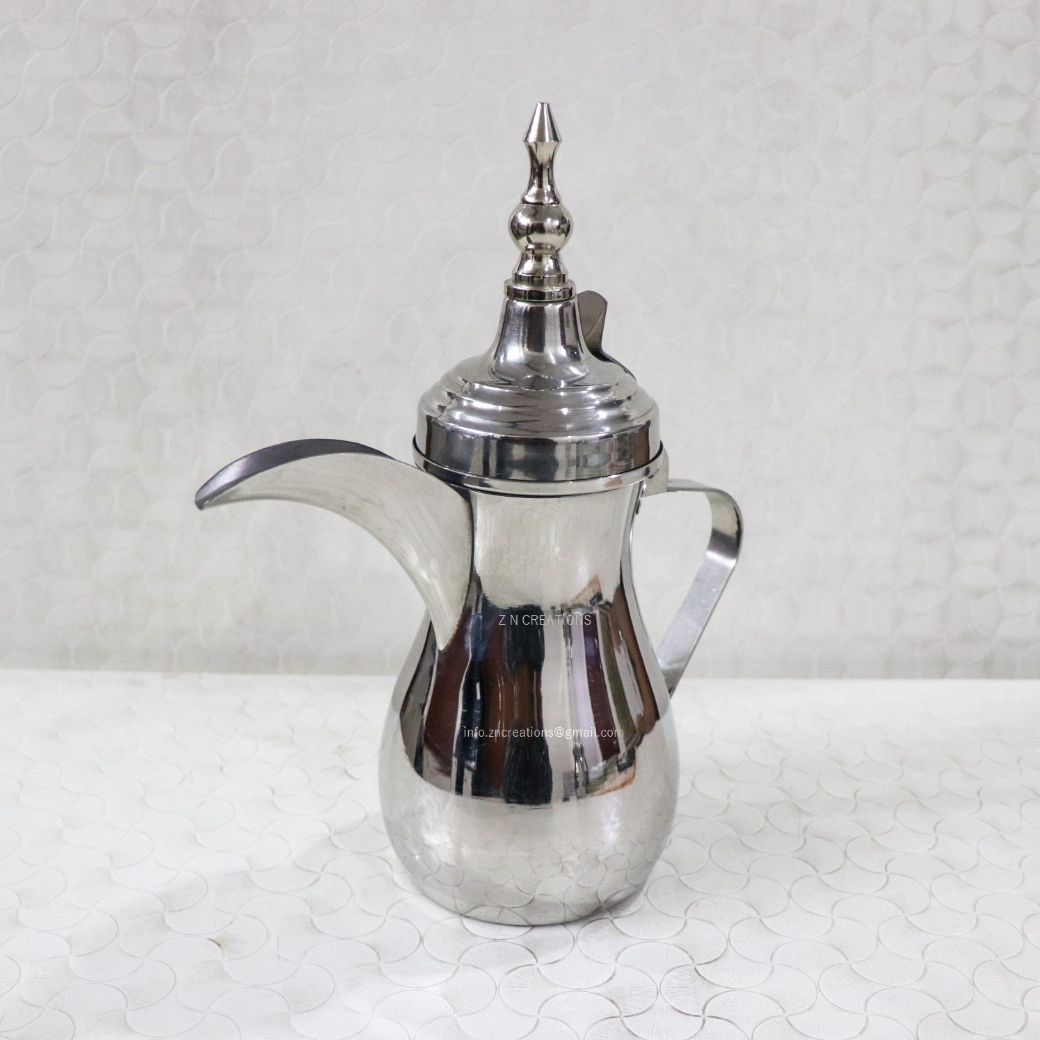 High Quality Stainless Steel Arabian Tea Coffee Pot Dallah Manufacturer of Premium Arabic Tea Coffee Kahwa Pot Arabic Dallah