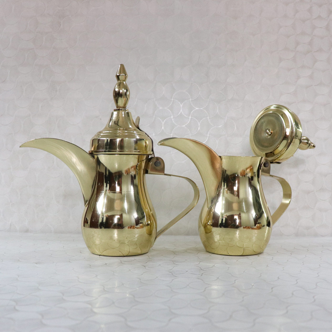 High Quality Stainless Steel Arabian Tea Coffee Pot Dallah Manufacturer of Premium Arabic Tea Coffee Kahwa Pot Arabic Dallah