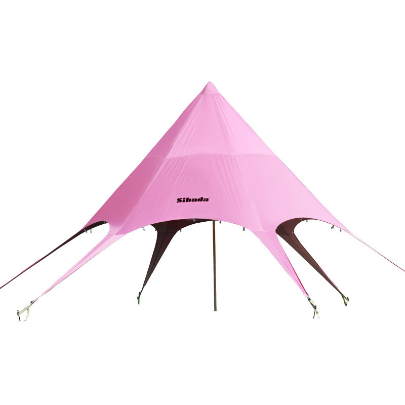 Outdoor Portable Folding Canopy Camping Tent Camping Overnight Beach Picnic Canopy Sunscreen