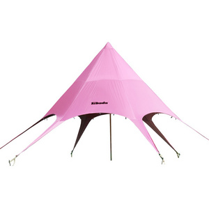 Outdoor Portable Folding Canopy Camping Tent Camping Overnight Beach Picnic Canopy Sunscreen