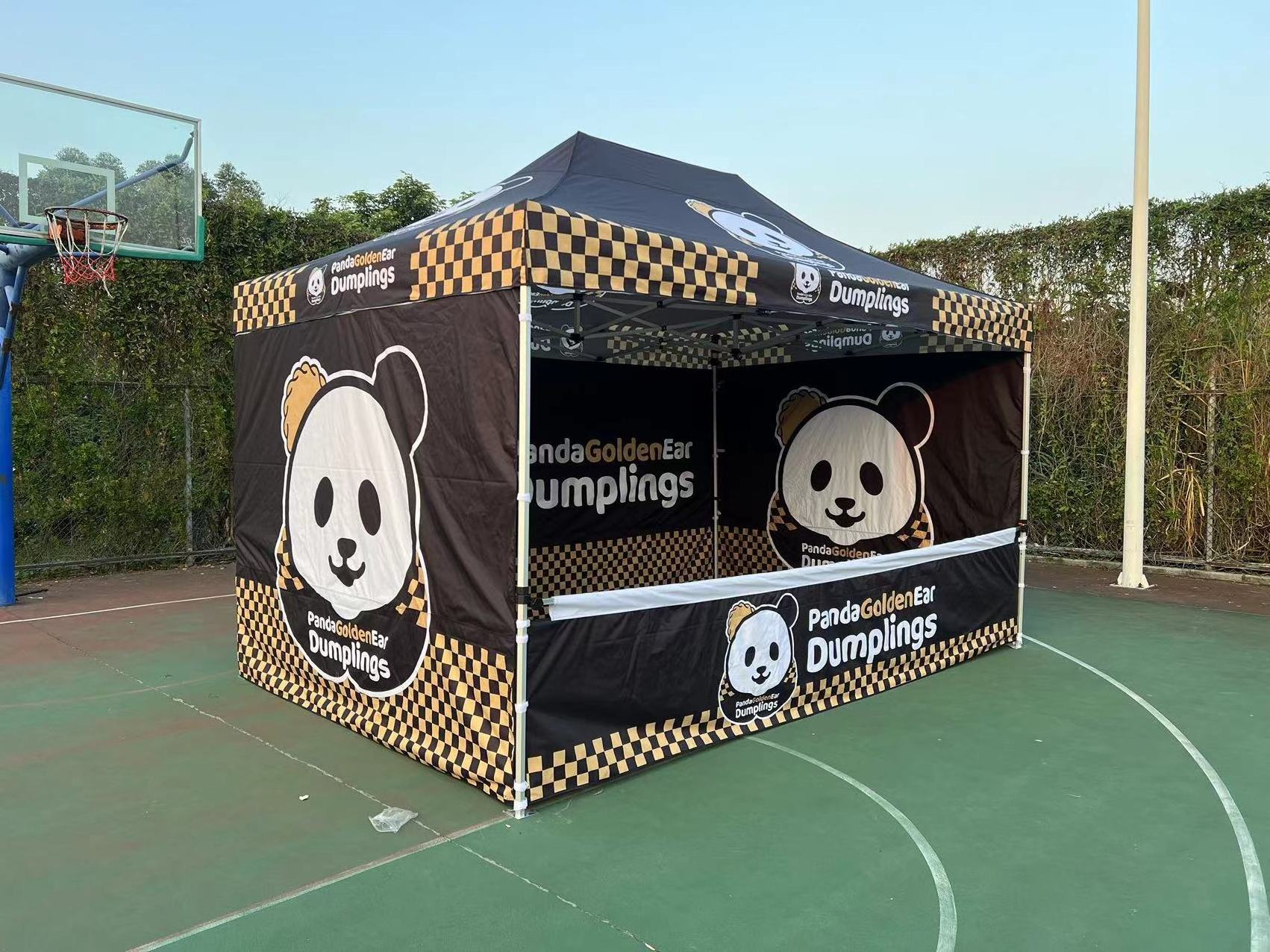 Cheap Large Wholesale Logo Custom 10x20 10x10 Easy Pop Up  Folded  Custom Promotional Canopy  Event Advertising Tents