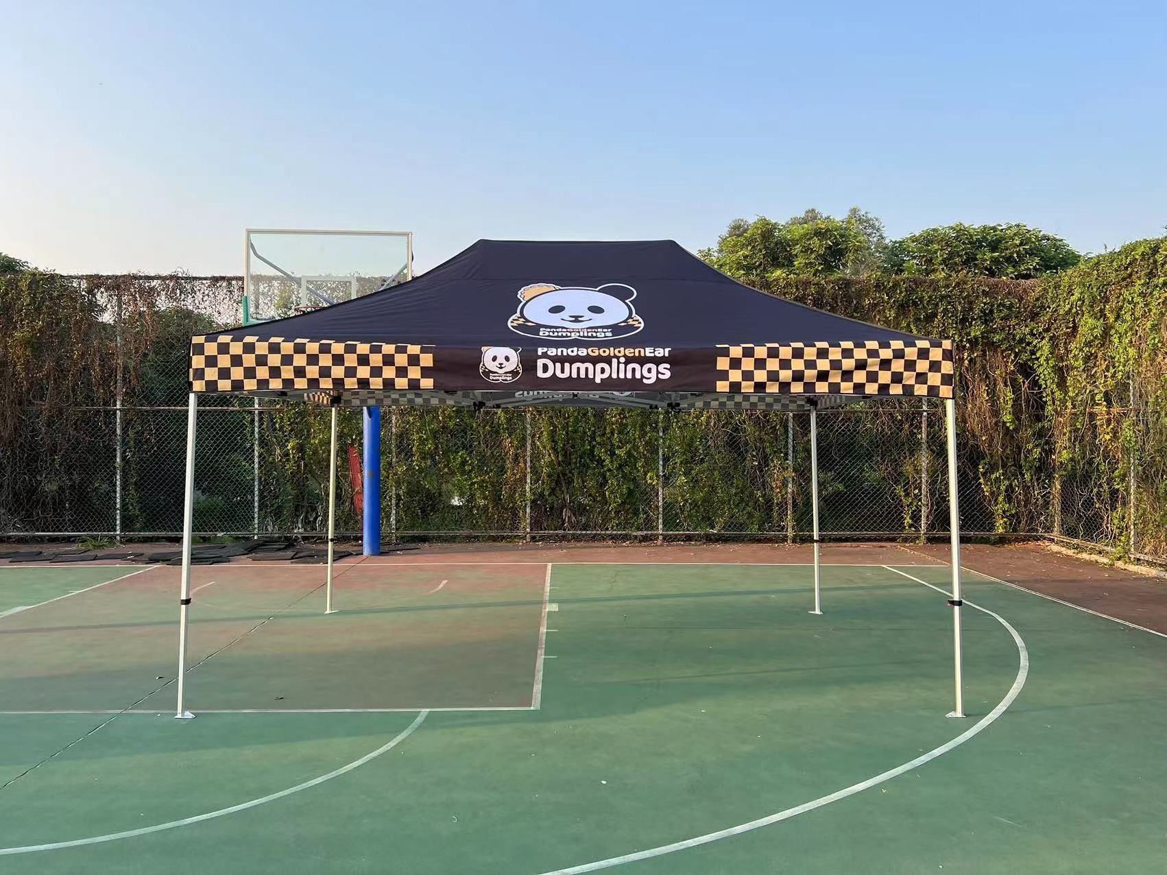 Cheap Large Wholesale Logo Custom 10x20 10x10 Easy Pop Up  Folded  Custom Promotional Canopy  Event Advertising Tents