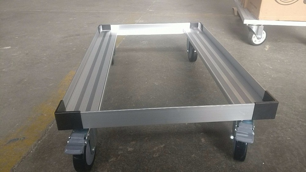 400300 aluminum made in china Moving Box Cart Dolly/Steel Tool Trolley/Warehouse Crate Dolly