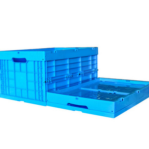 food grade plastic magnetic folding work bin crate/logistic turnover box container boxes for medicine